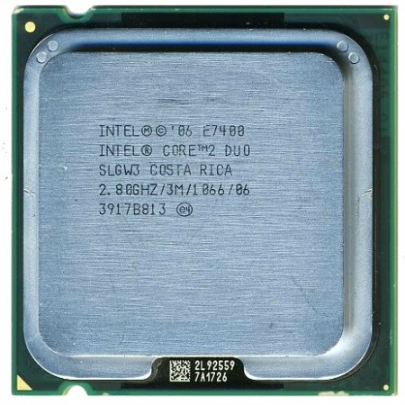 Процесор Intel Core 2 Duo E7400 (SLB9Y) s775 Socker