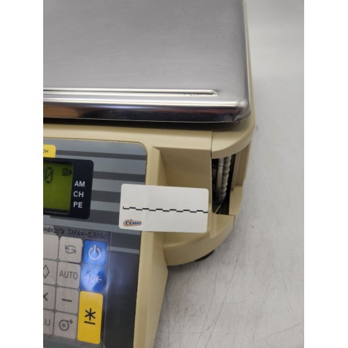Вага торгова електронна з друком етикеток DIGI SM-300B-K15