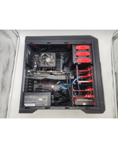 Ігровий Комп'ютер sAM4 AMD Ryzen 7 3700X, 32Gb DDR4, 120Gb SSD, 1.5Tb HDD, GTX 1080Ti 11Gb