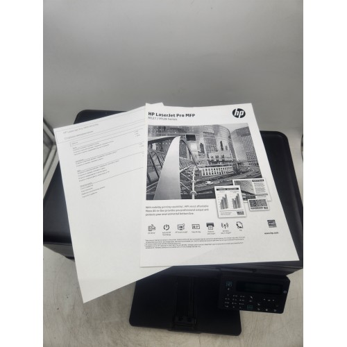 БФП лазерний HP LaserJet Pro MFP M127fn (CZ181A) Lan, USB