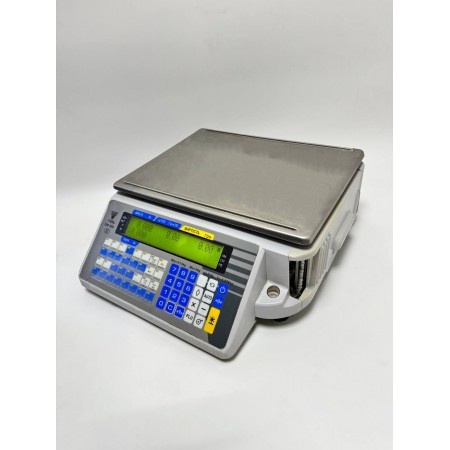 Вага торгова електронна з друком етикеток DIGI SM-300B-K15