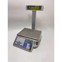Ваги торгові електронні з друком етикеток DIGI SM-300P-K15