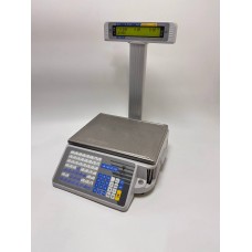 Ваги торгові електронні з друком етикеток DIGI SM-300P-K15