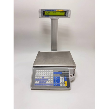 Вага торгова електронна з друком етикеток DIGI SM-300P-K15