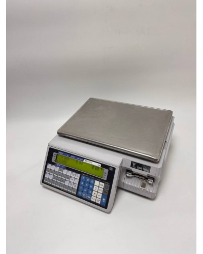 Вага торгова електронна з друком етикеток DIGI SM-500MK4EB-K15