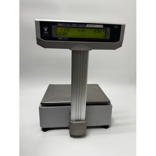 Вага торгова електронна з друком етикеток DIGI SM-500MK4EP-K15