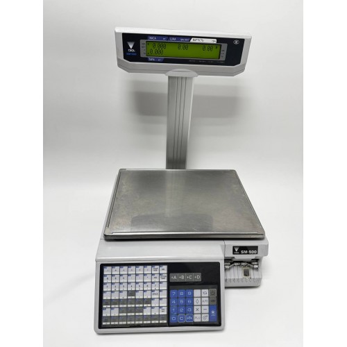 Вага торгова електронна з друком етикеток DIGI SM-500MK4EP-K15