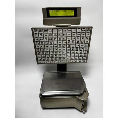 Вага самообслуговування торгова електронна з друком етикеток DIGI SM-5100BS-K15