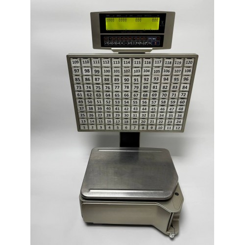 Вага самообслуговування торгова електронна з друком етикеток DIGI SM-5100BS-K15