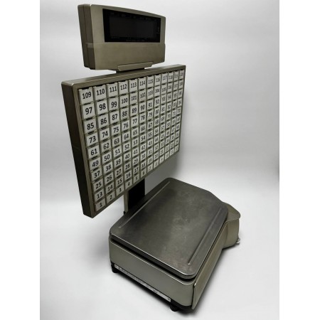 Вага самообслуговування торгова електронна з друком етикеток DIGI SM-5100BS-K15