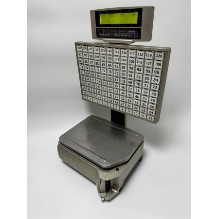 Вага самообслуговування торгова електронна з друком етикеток DIGI SM-5100BS-K15
