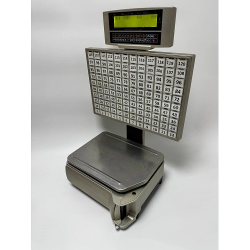 Вага самообслуговування торгова електронна з друком етикеток DIGI SM-5100BS-K15