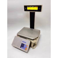 Ваги торгові електронні з друком етикеток DIGI SM-5100P-K15