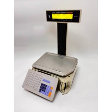 Ваги торгові електронні з друком етикеток DIGI SM-5100P-K15