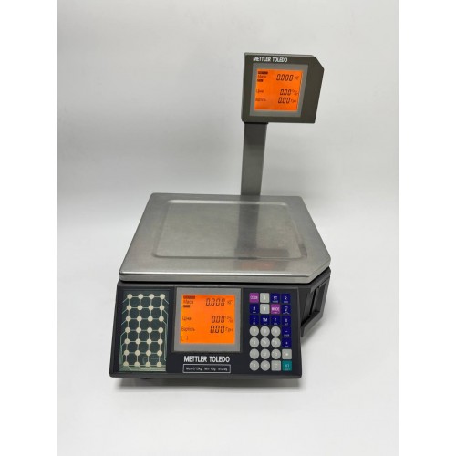 Ваги торгові електронні з друком етикеток Mettler Toledo Tiger 15D 3600 (TIGP-3600-094)