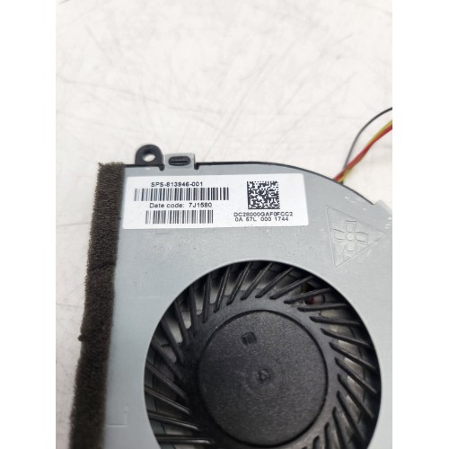 Вентилятор HP 15-AC, 15-AY, 15-AF, 15-BA, 15-BS, 15-BW, 250 G4, 255 G4, 250 G5, 255 G5 (SPS-813946-001) Original