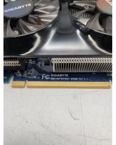Відеокарта Gigabyte Radeon HD7970 3Gb GDDR5, 384bit (DVI, HDMI, 2 x Mini DisplayPort) (GV-R797OC-3GD)