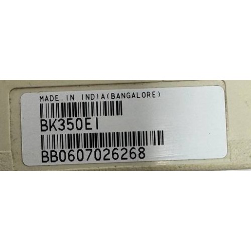 Джерело безперебійного живлення APC Back UPS CS 350 (BK350EI) (350VA, 210W)