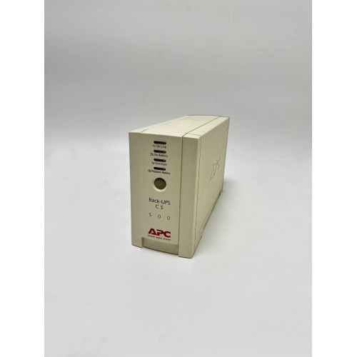 Джерело безперебійного живлення APC Back-UPS CS 500 (BK500-RS)