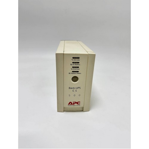 Джерело безперебійного живлення APC Back-UPS CS 500 (BK500-RS) (500VA, 300W)