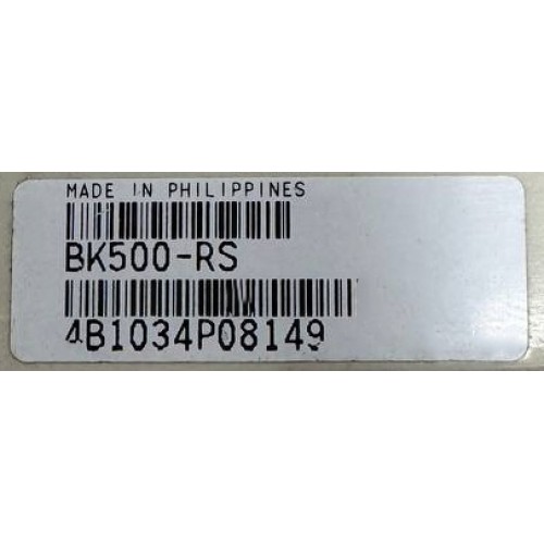 Джерело безперебійного живлення APC Back-UPS CS 500 (BK500-RS) (500VA, 300W)