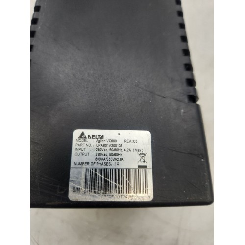 Джерело безперебійного живлення Delta Agilon VX600 (UPA601V200135)