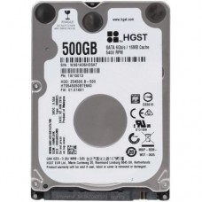 Жорсткий диск 2.5 Hitachi (HGST) Travelstar Z5K500 HTS545050B7E660 500GB 5400rpm 16MB SATA 3