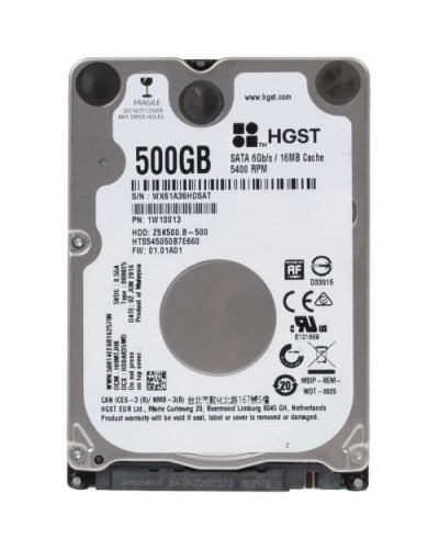 Жорсткий диск 2.5 Hitachi (HGST) Travelstar Z5K500 HTS545050B7E660 500GB