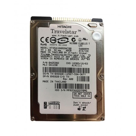 Жорсткий диск 2.5 Hitachi Travelstar 5k100 HTS541040G9AT00 40GB