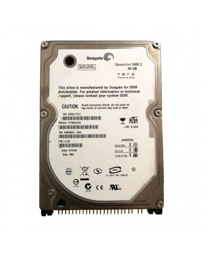 Жорсткий диск 2.5 Seagate Momentus ST98823A 80GB