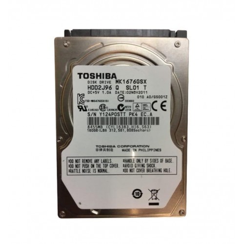 Жорсткий диск 2.5 Toshiba MK1676GSX 160GB