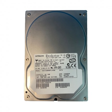 Жорсткий диск 3.5 Hitachi HDS728080PLA380 80GB
