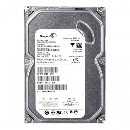 Жорсткий диск 3.5 Seagate Barracuda ST380815AS 80GB