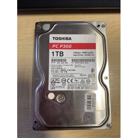 Жорсткий диск 3.5 Toshiba P300 HDWD110UZSVA 1TB