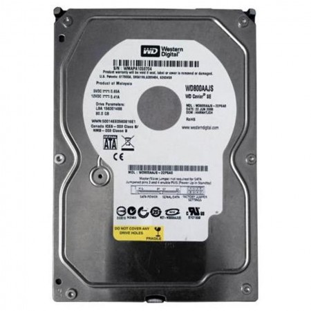 Жорсткий диск 3.5 Western Digital WD800AAJS 80GB