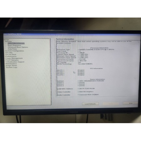 Комп'ютер s1155 Dell OptiPlex SFF 3010 Intel Core i3-3220, 4Gb RAM, 250Gb HDD