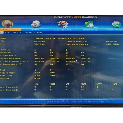 Комп'ютер s1155 Intel Core i5-3550, 4Gb DDR3, 500Gb HDD