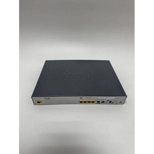 Маршрутизатор Cisco 881-SEC-K9 (4 Lan, 1 Wan, 256DRAM, MDI/MDX)