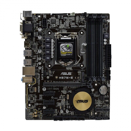 Материнська плата Asus H97M-E (s1150, Intel H97, DDR3, M2)