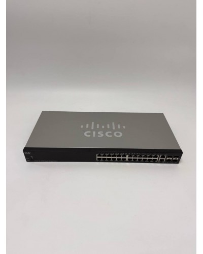 Мережевий гігабітний комутатор Cisco SB SG350-28 (SG350-28-K9) 24 портів