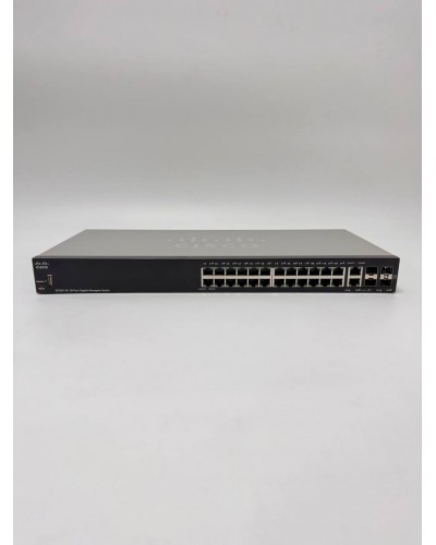 Мережевий гігабітний комутатор Cisco SB SG350-28 (SG350-28-K9) 24 портів