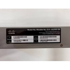 Мережевий гігабітний комутатор Cisco SB SG350-28 (SG350-28-K9) 24 портів
