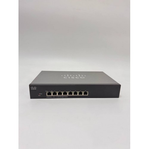 Мережевий керований комутатор Cisco SB SF300-08 (SRW208-K9) 8 портів