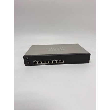 Мережевий керований комутатор Cisco SB SF350-08 (SF350-08-K9) 8 портів