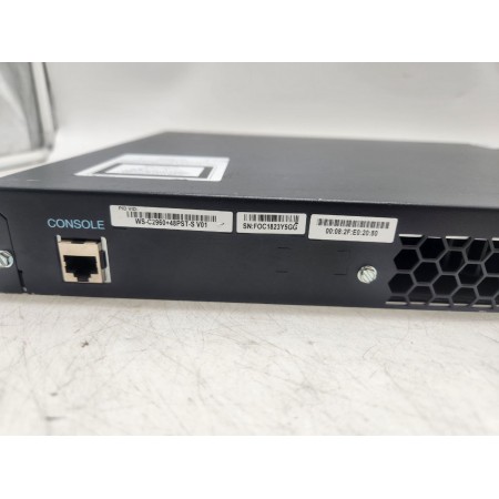 Мережевий комутатор PoE Cisco 2960 Plus (WS-C2960+48PST-S) 48 портів