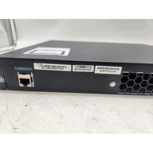 Мережевий комутатор PoE Cisco 2960 Plus (WS-C2960+48PST-S) 48 портів