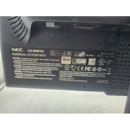 Монітор 20" NEC MultiSync LCD2070VX
