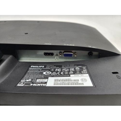 Монітор 21.5" Philips 223V7QHSB/01