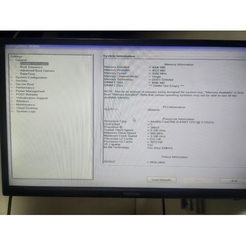 Неттоп, міні-ПК Комп'ютер s1150 Dell OptiPlex SFF 3020M Intel Core i3-4160T, 4Gb DDR3, 240Gb SSD