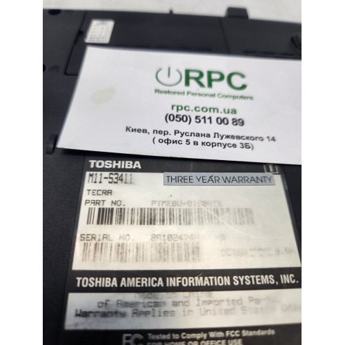 Ноутбук Toshiba Tecra M11-S3411 (i3-350M, 4Gb DDR3, 320Gb HDD)